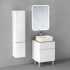 Мебель для ванной Raval Morelle 60, напольная, белая, охра