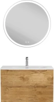 Мебель для ванной комнаты BelBagno Etna 80 rovere nature, раковина BB-8099-80