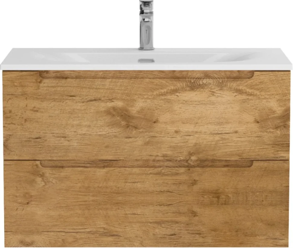 Мебель для ванной комнаты BelBagno Etna 80 rovere nature, раковина BB-8099-80
