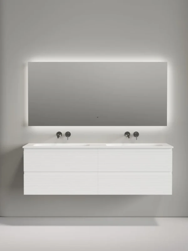 Мебель для ванной комнаты Sancos Folk 160 подвесная, bianco, раковина CN7023wx
