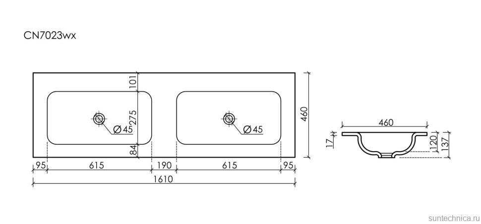 Мебель для ванной комнаты Sancos Folk 160 подвесная, bianco, раковина CN7023wx
