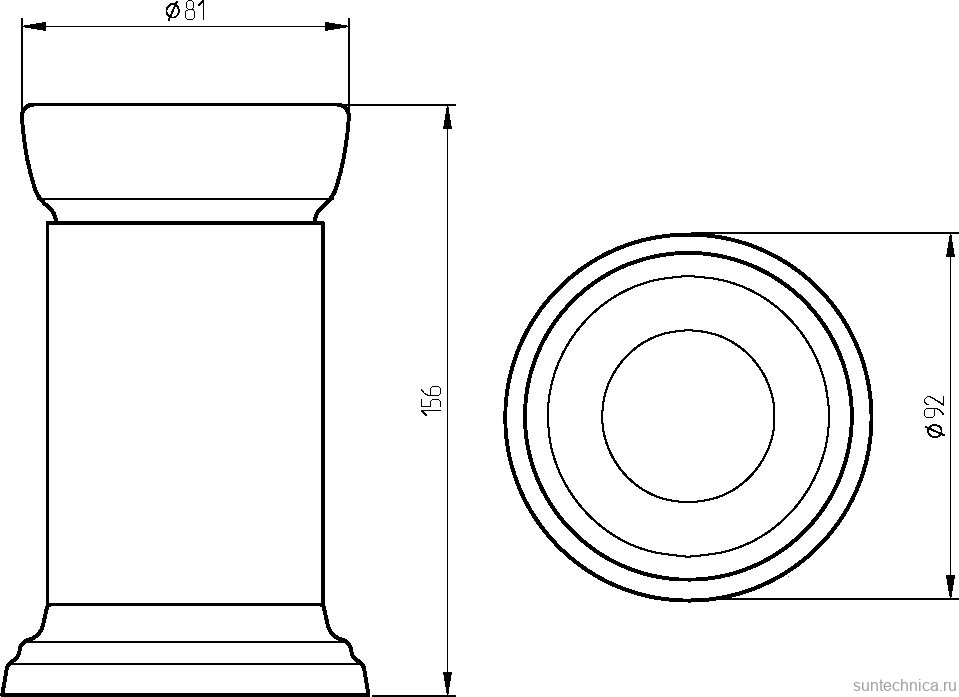Стакан Migliore Mirella 17157 бронза