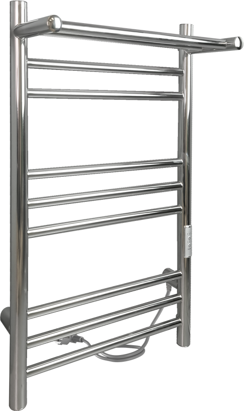 Полотенцесушитель электрический Indigo Line Trinity LСLTE70-40PRt с полкой, полированный хром