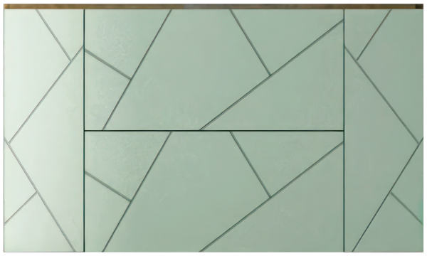 Тумба под раковину Бриклаер Кристалл 90 фисташка, дуб гранж песочный