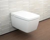 Унитаз подвесной VitrA Metropole Rim-Ex 7672B003-1686 с функциями VitrAflush и VitrAfresh, с емкостью для чистящей жидкости