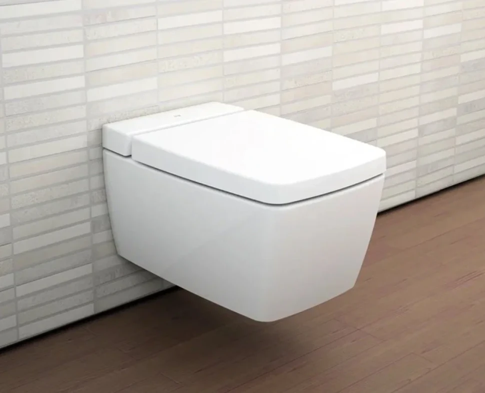 Унитаз подвесной VitrA Metropole Rim-Ex 7672B003-1686 с функциями VitrAflush и VitrAfresh, с емкостью для чистящей жидкости