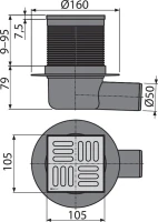 Душевой трап AlcaPlast APV1 Душевой трап AlcaPlast APV1