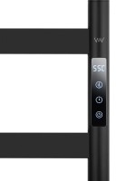Полотенцесушитель электрический Wonzon & Woghand WW-A406-MB черный матовый