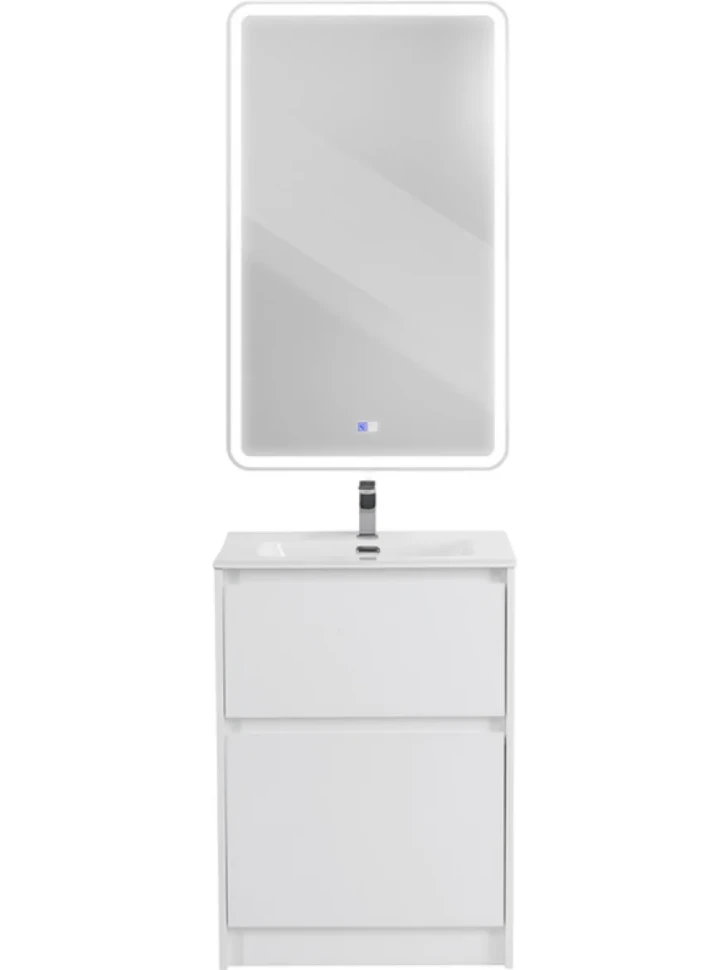 Мебель для ванной комнаты BelBagno Kraft 39 60 напольная, bianco opaco