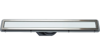 Душевой трап (лоток) Pestan Confluo Premium Line 850 белое стекло/сталь