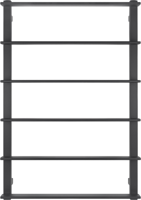 Полотенцесушитель электрический Secado Лорето 80х50 85x55 см, подключение слева, черный матовый, лесенка