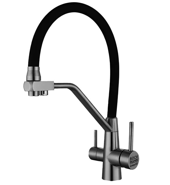 Смеситель для кухни BOCH MANN Else BN BM10428 серый