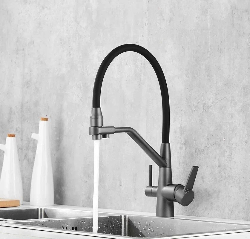 Смеситель для кухни BOCH MANN Else BN BM10428 серый