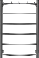 Полотенцесушитель электрический Secado Милан 1 К 80x50 см, подключение справа, графит, лесенка
