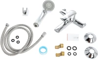 Смеситель для ванны с душем Agger Clean Clean A2410000 Смеситель для ванны с душем Agger Clean Clean A2410000