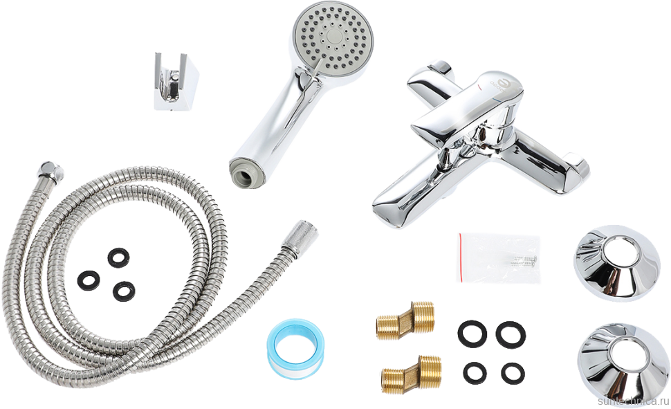 Смеситель для ванны с душем Agger Clean Clean A2410000