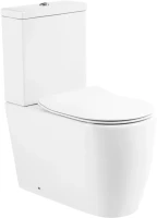 Унитаз-компакт напольный BelBagno Marino BB105CPR безободковый, крышка BB2034SC с микролифтом, бачок BB105T