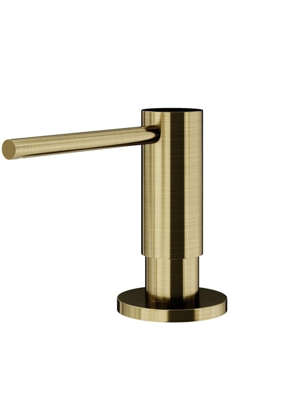 Диспенсер для кухонной мойки Sancos встраиваемый, 500 мл, брашированное золото, SC40100BG