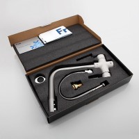 Смеситель для кухни Frap H52 F4352-8 белый