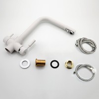 Смеситель для кухни Frap H52 F4352-8 белый