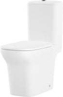 Унитаз-компакт напольный Lavinia Boho Bristol Rimless 3305001R безободковый, с микролифтом