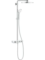 Душевая стойка Grohe Euphoria SmartControl 310 Duo 26507LS0 белая луна, с термостатом