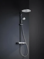 Душевая стойка Grohe Euphoria SmartControl 310 Duo 26507LS0 белая луна, с термостатом