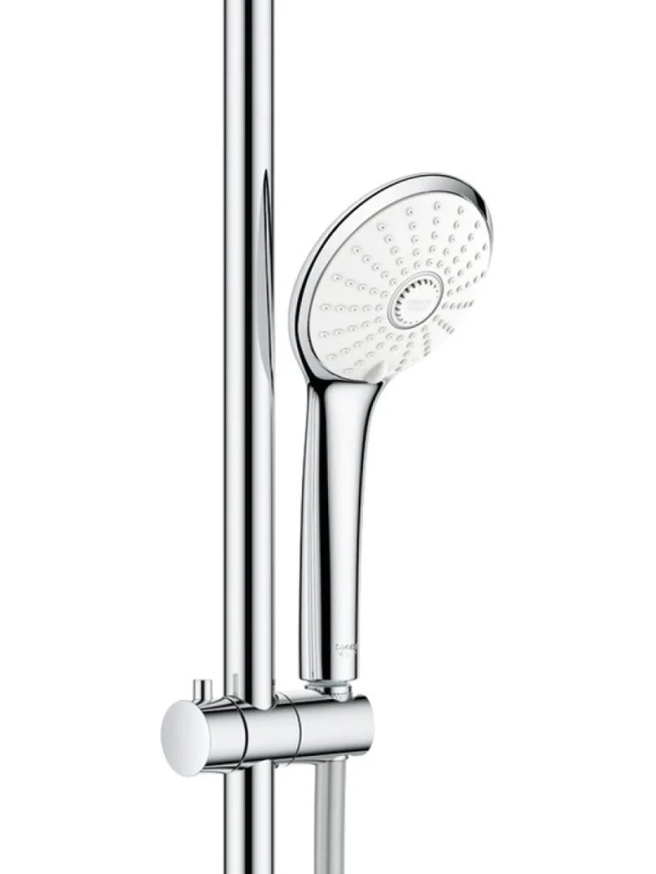 Душевая стойка Grohe Euphoria SmartControl 310 Duo 26507LS0 белая луна, с термостатом
