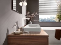 Смеситель для раковины Hansgrohe Vivenis 250 75042700 матовый белый