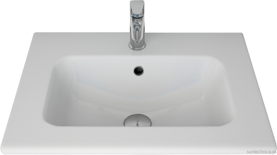 Мебель для ванной комнаты Lemark Romance 60 белая глянцевая