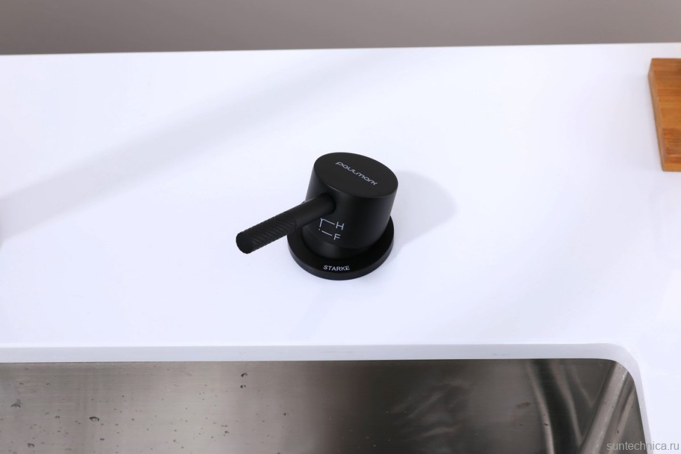 Смеситель для кухни Paulmark Estetica Es218006-AN антрацит