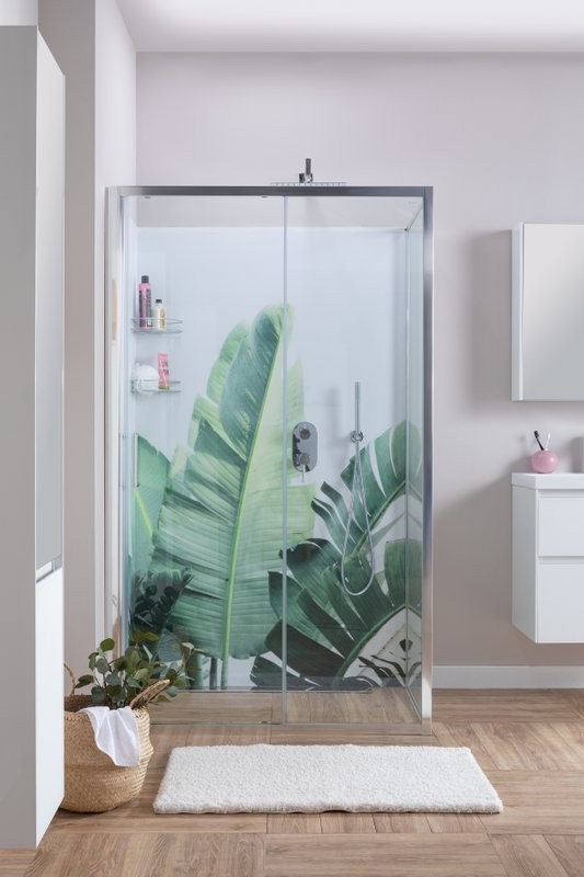 Душевой уголок Aquanet Alfa NAA1131 800х1200х2000 стекло прозрачное, профиль хром