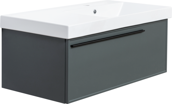 Тумба с раковиной La Fenice Elba 90 серая