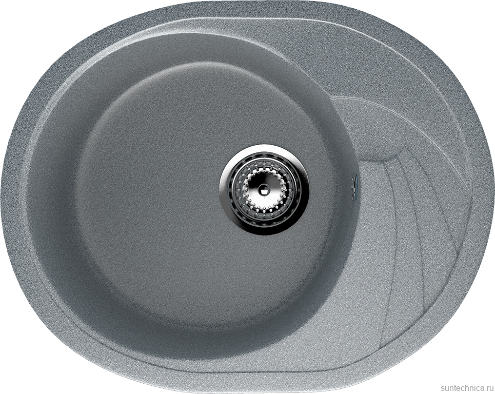 Мойка кухонная Ulgran U-403 -309 темно-серая