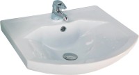 Тумба с раковиной AQUATON Бекка PRO 50 белая, дуб сомерсет
