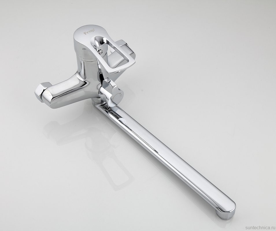 Смеситель с длинным изливом для ванны Frap H701 F22701-B