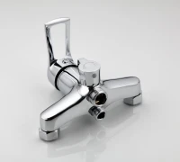 Смеситель с длинным изливом для ванны Frap H701 F22701-B Смеситель с длинным изливом для ванны Frap H701 F22701-B