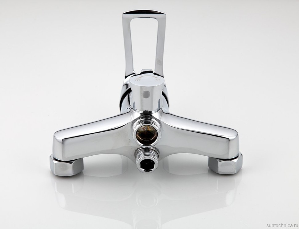 Смеситель с длинным изливом для ванны Frap H701 F22701-B