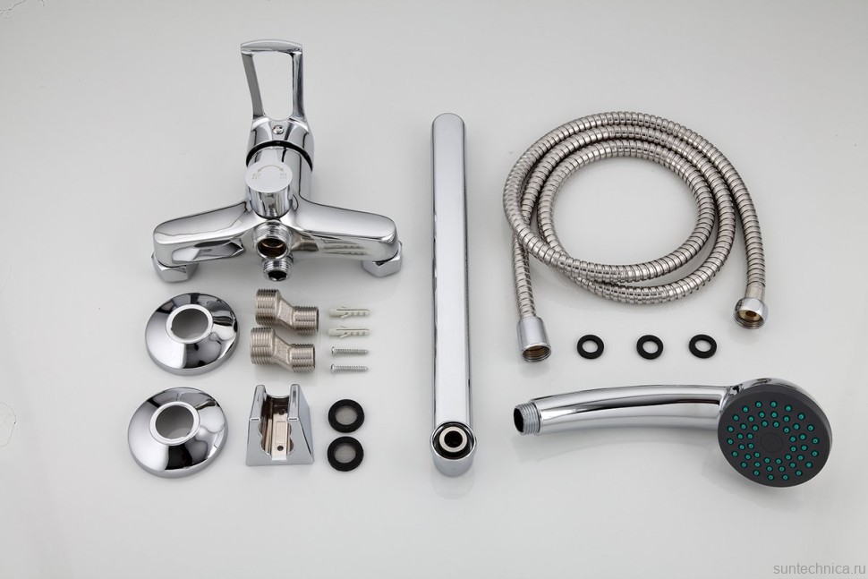 Смеситель с длинным изливом для ванны Frap H701 F22701-B