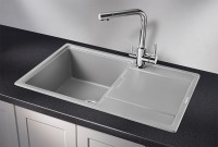 Мойка кухонная Granula 7804, алюминиум