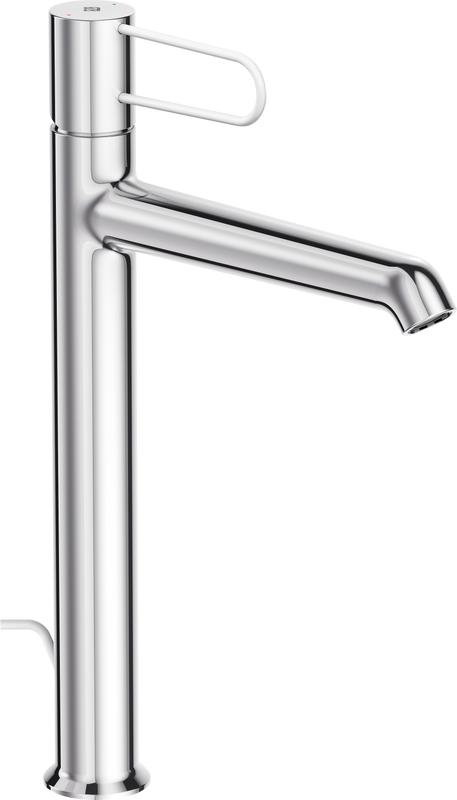 Смеситель для раковины Jacob Delafon Odeon Rive Gauche E21030-00-CP хром, белый