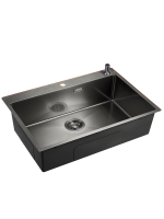 Мойка кухонная Emar PVD A EMB-125A PVD Nano Dark Мойка кухонная Emar PVD A EMB-125A PVD Nano Dark