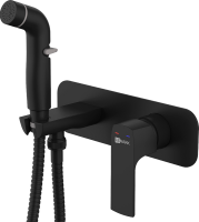 Гигиенический душ Lemark Ursus LM7220BL со смесителем, С ВНУТРЕННЕЙ ЧАСТЬЮ