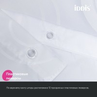 Штора для ванной IDDIS Base BD04P24i11 240х200, белая