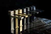 Смеситель для раковины Boheme Quad 159-MG matt gold
