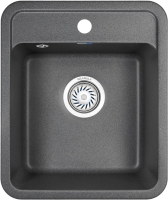 Мойка кухонная Granula Standart 4202, графит