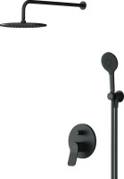Душевой комплект AM.PM X-Joy FB85A1RH22 С ВНУТРЕННЕЙ ЧАСТЬЮ, для душа, чёрный