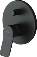 Душевой комплект AM.PM X-Joy FB85A1RH22 С ВНУТРЕННЕЙ ЧАСТЬЮ, для душа, чёрный