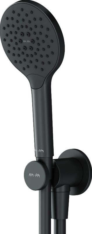 Душевой комплект AM.PM X-Joy FB85A1RH22 С ВНУТРЕННЕЙ ЧАСТЬЮ, для душа, чёрный