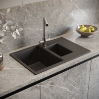 Мойка кухонная Domaci Болонья М-210-007 антрацит